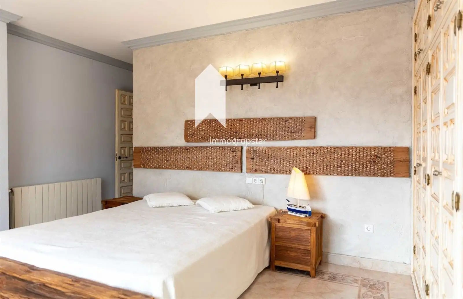 Bedroom of Houses for sale in Calonge i Sant Antoni  with Heating, Terrace and Swimming Pool