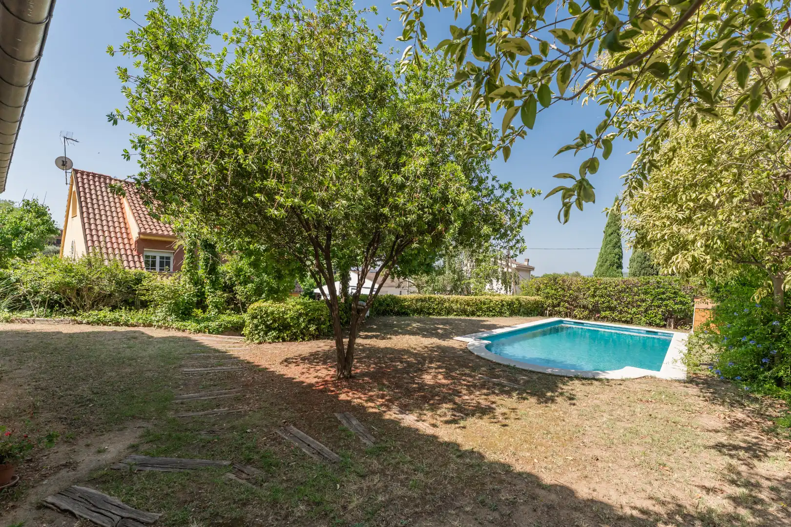 Jardín de Casa o chalet en venta en La Garriga con Aire acondicionado, Calefacción y Jardín privado