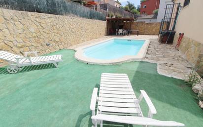 Swimming pool of House or chalet for sale in Vidreres  with Air Conditioner, Terrace and Swimming Pool