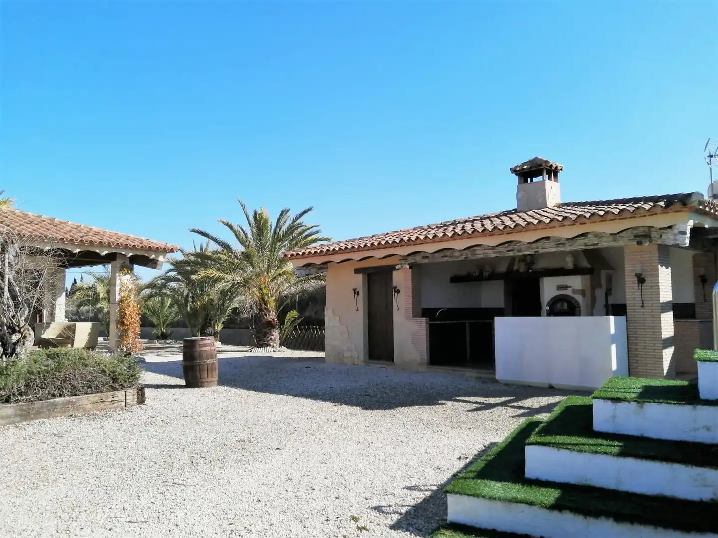 Jardín de Casa o chalet en venta en El Palomar con Aire acondicionado, Calefacción y Jardín privado