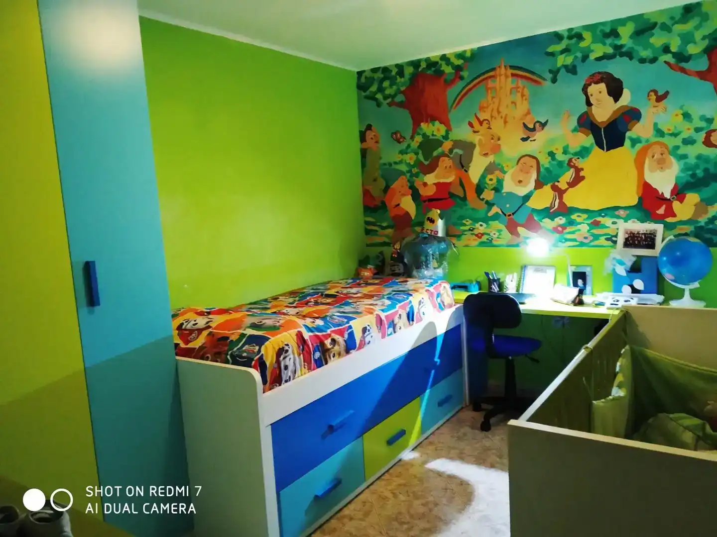 Schlafzimmer von Wohnung zum Verkauf in Mataró mit Klimaanlage und Balkon