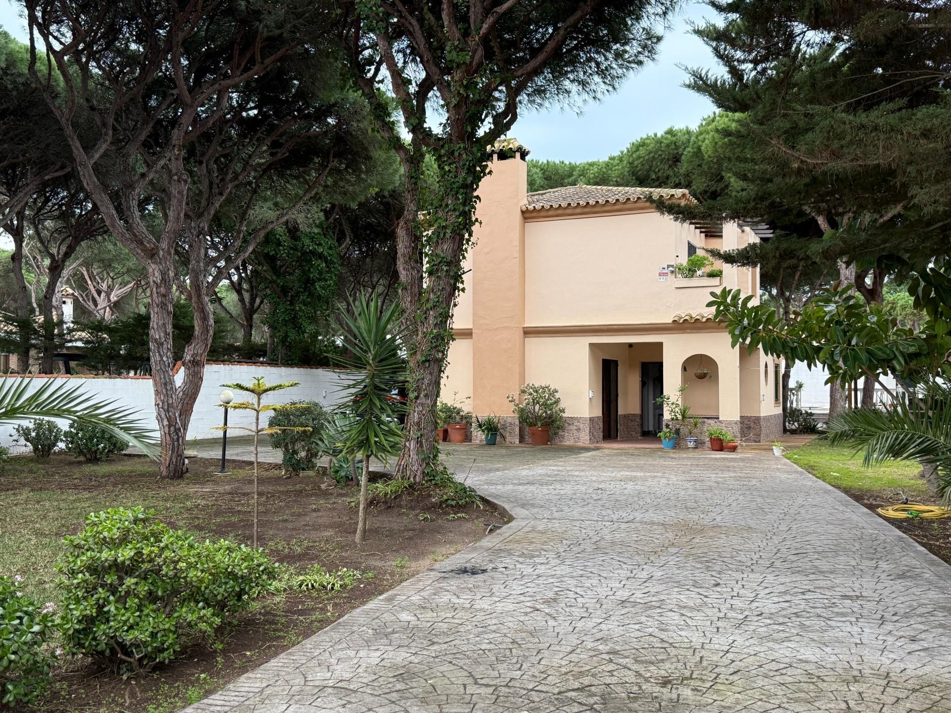 Exterior view of House or chalet for sale in Chiclana de la Frontera  with Community pool