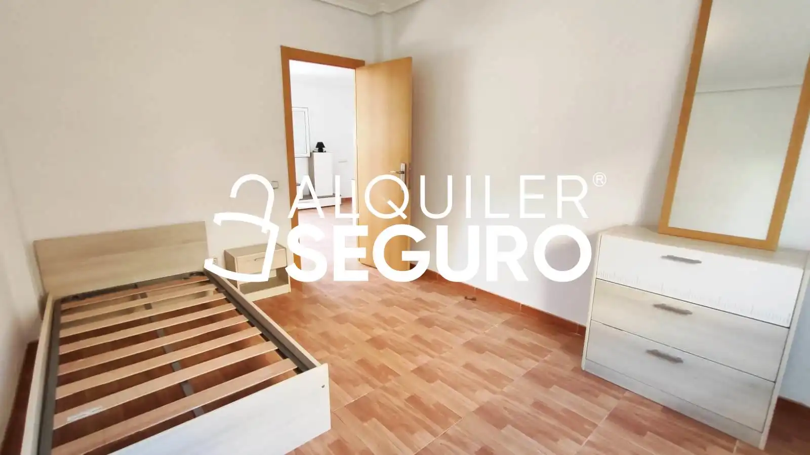 Bedroom of Flat for rent in Ontinyent  with Air Conditioner, Terrace and Storage room