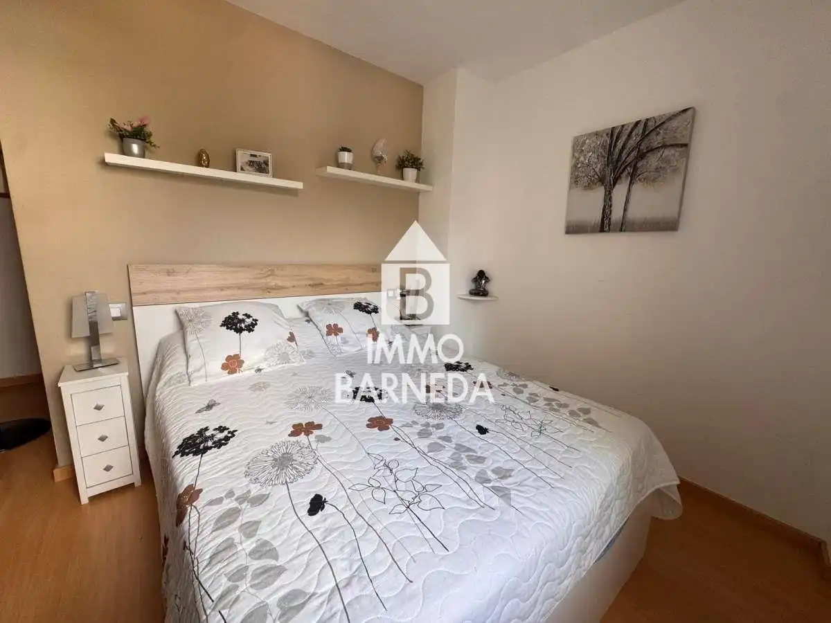 Bedroom of Flat for sale in Roses  with Heating, Terrace and Swimming Pool