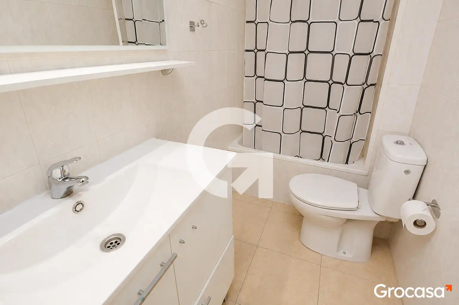 Bathroom of Flat for sale in Cornellà de Llobregat  with Air Conditioner