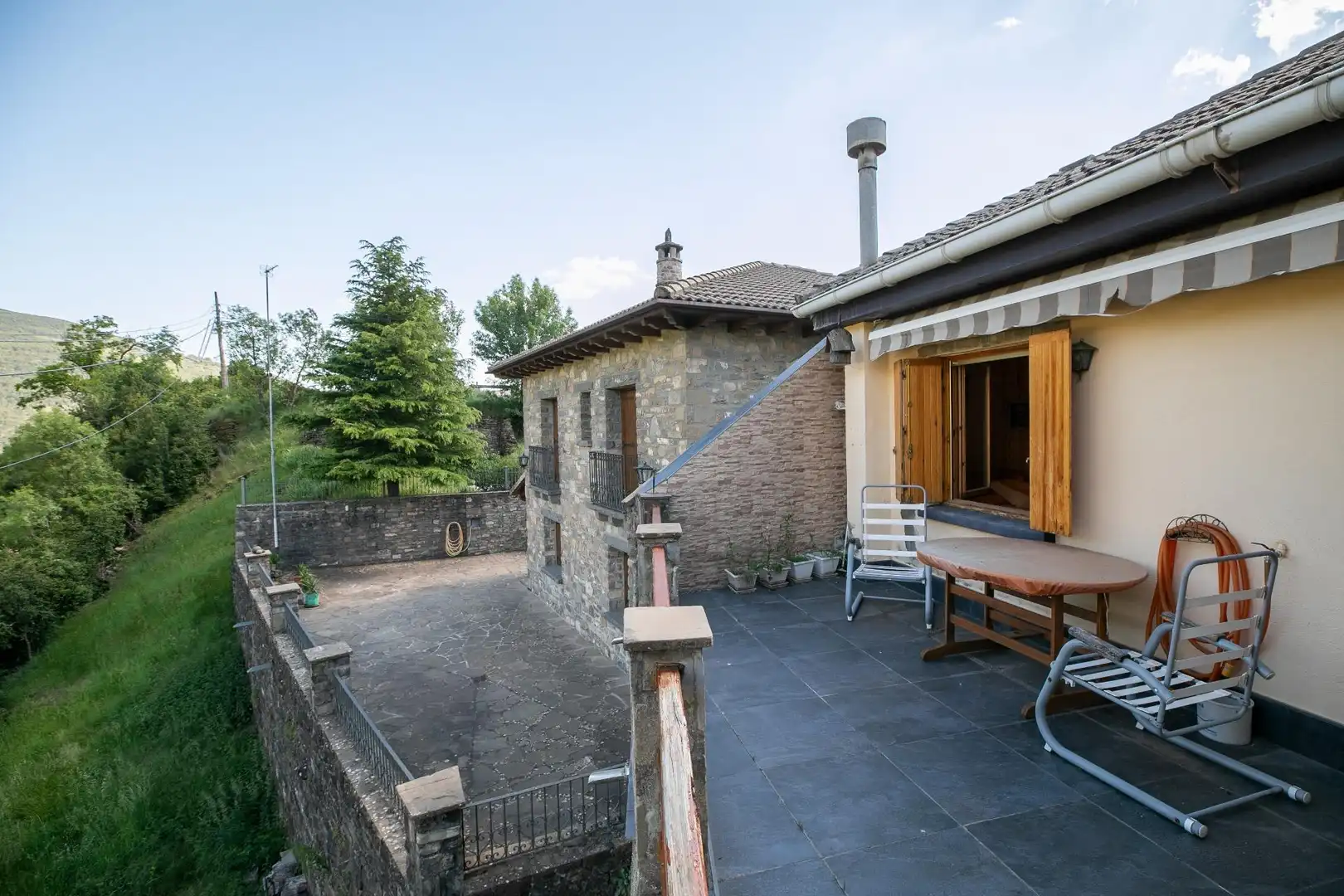 Terrassa de Casa o xalet en venda en Castiello de Jaca amb Calefacció i Terrassa
