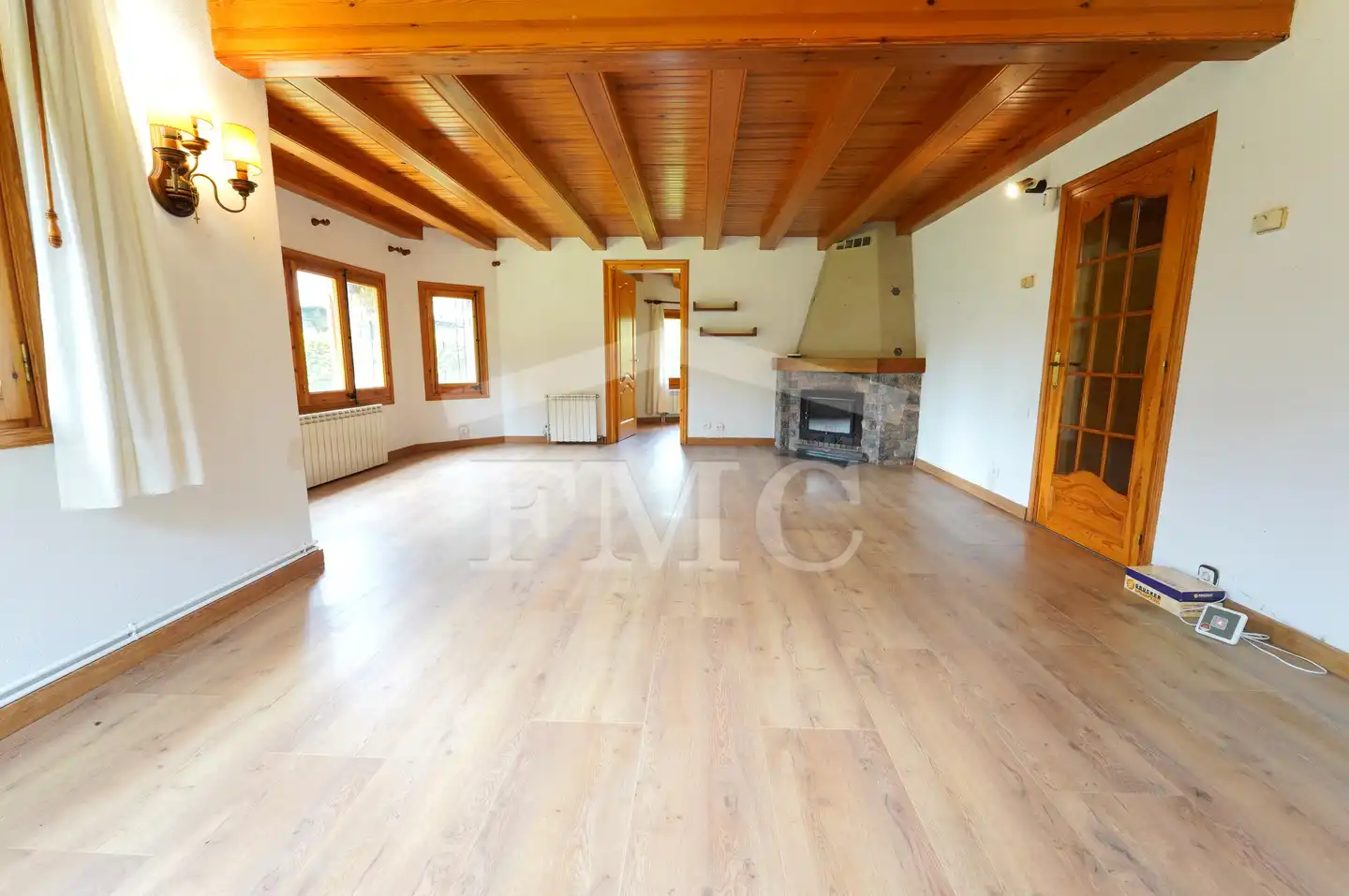 Sala de estar de Casa o chalet en venta en Llívia con Calefacción, Jardín privado y Parquet