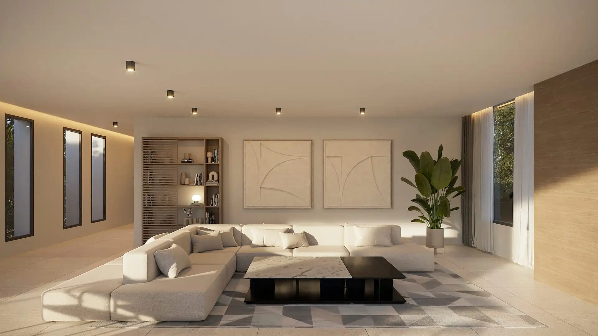 Living room of Houses for sale in Moraira