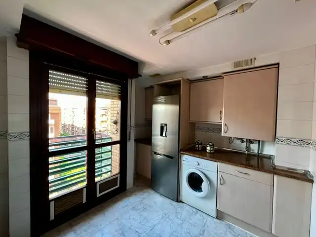 Kitchen of Flat for sale in  Logroño  with Heating, Storage room and Community pool