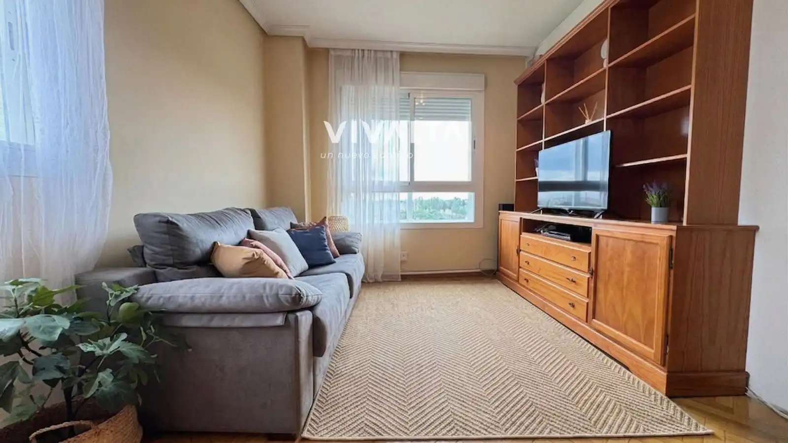 Sala de estar de Piso en venta en Madrid con Aire acondicionado, Calefacción y Trastero