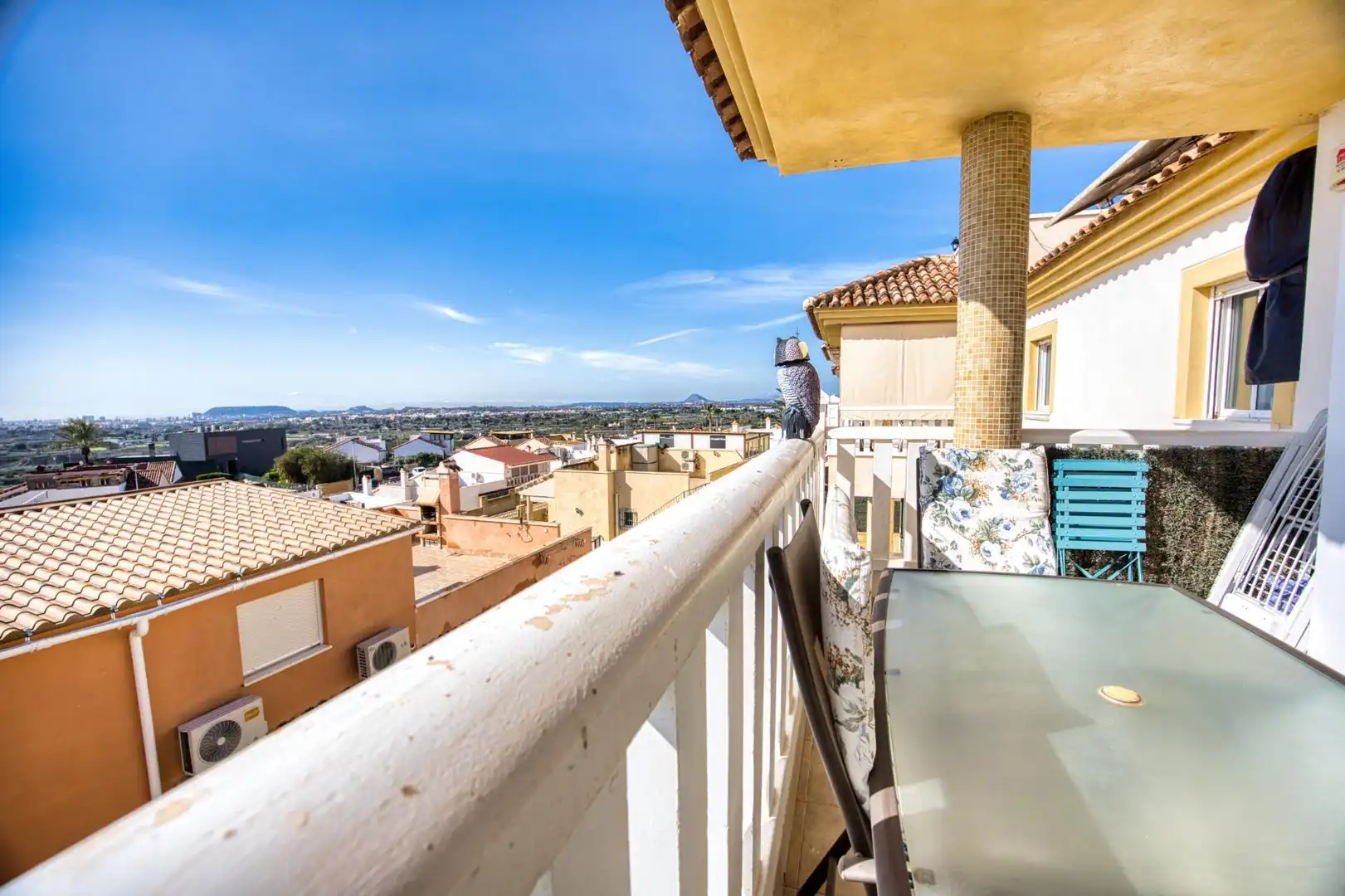 Terraza de Casa adosada en venta en Mutxamel con Aire acondicionado, Jardín privado y Terraza