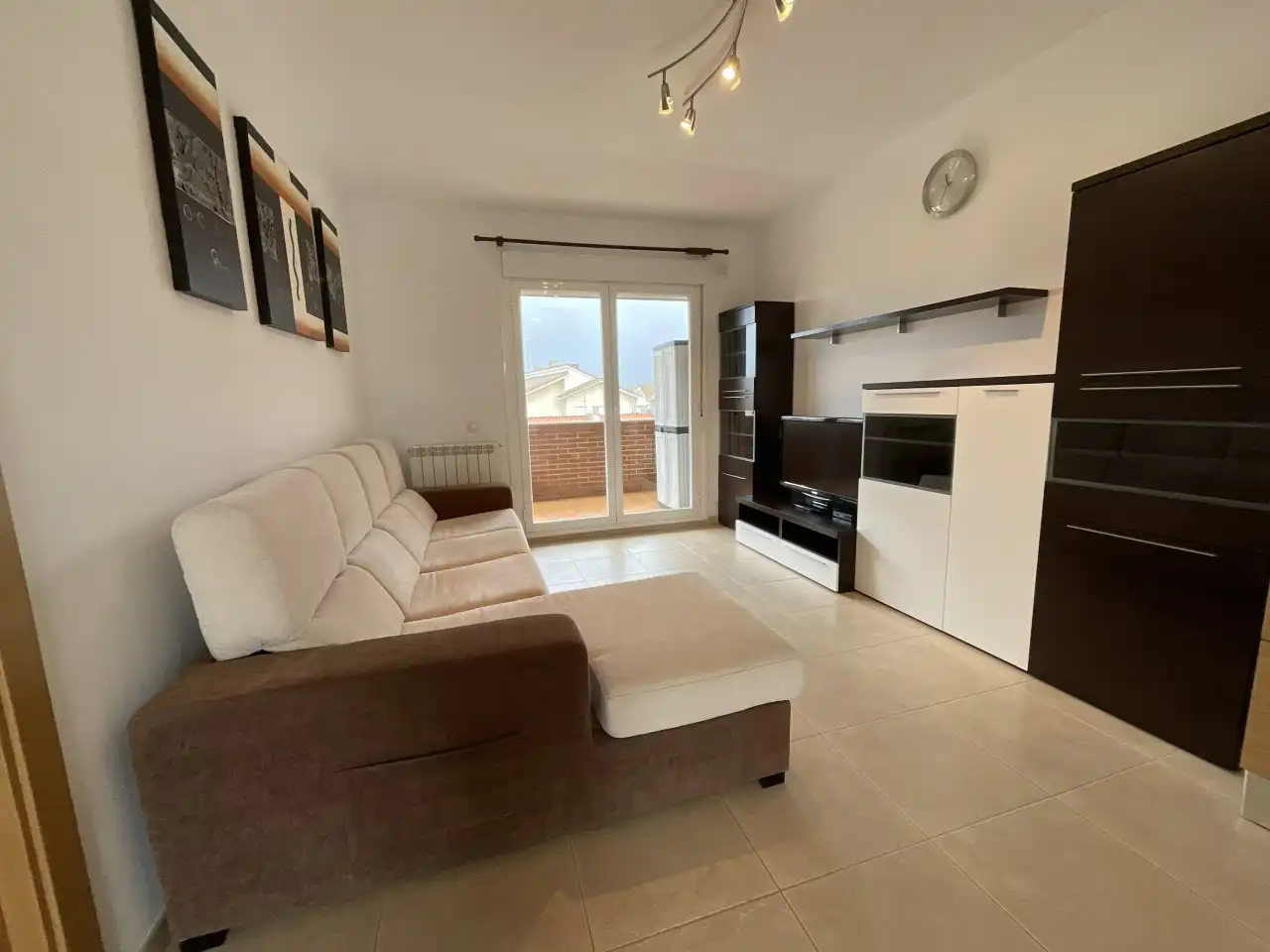 Wohnzimmer von Wohnung zum Verkauf in Alesanco mit Heizung, Möbliert und Balkon