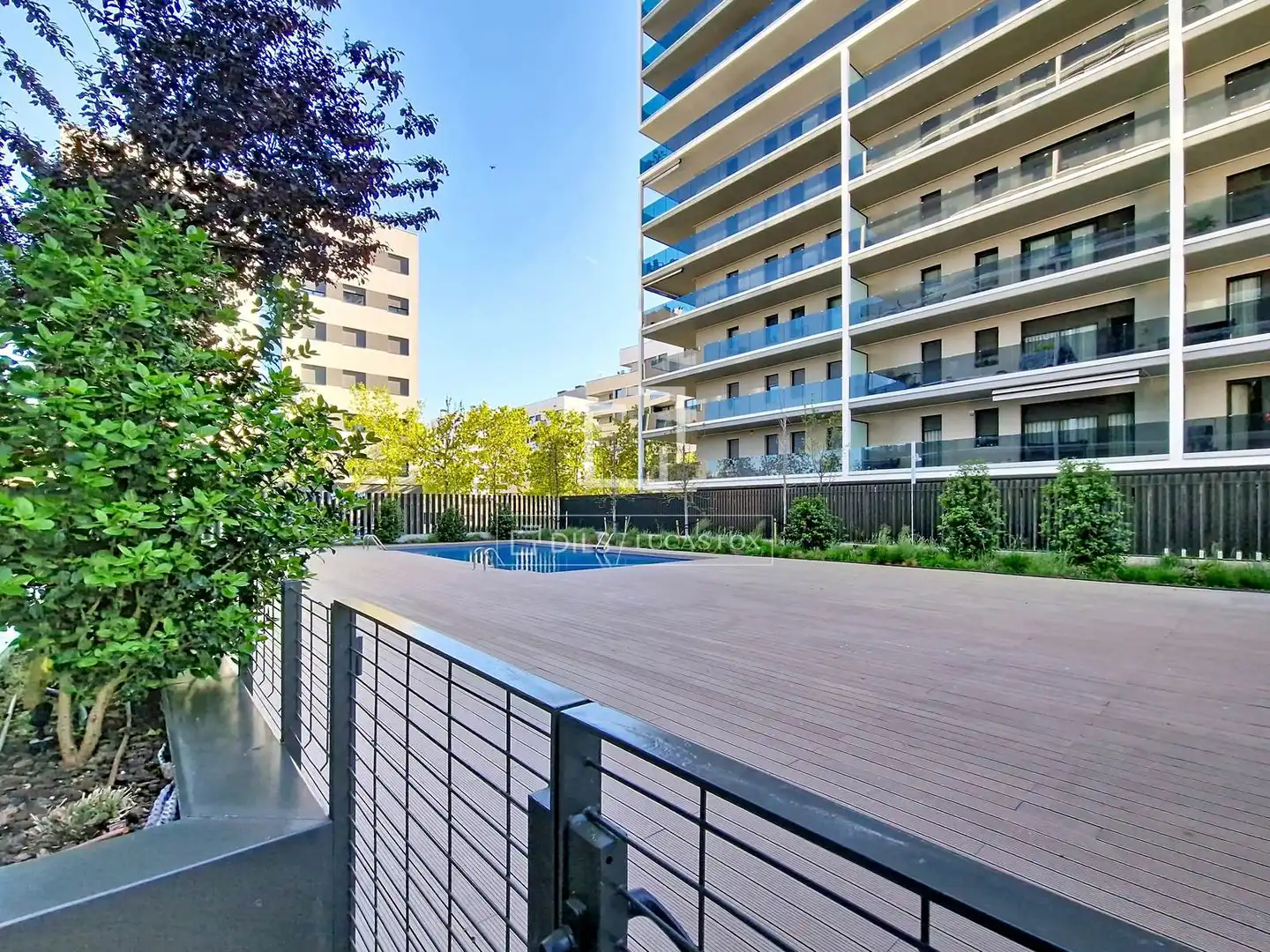 Terrasse von Wohnung zur Miete in Vilanova i la Geltrú mit Klimaanlage, Heizung und Parkett