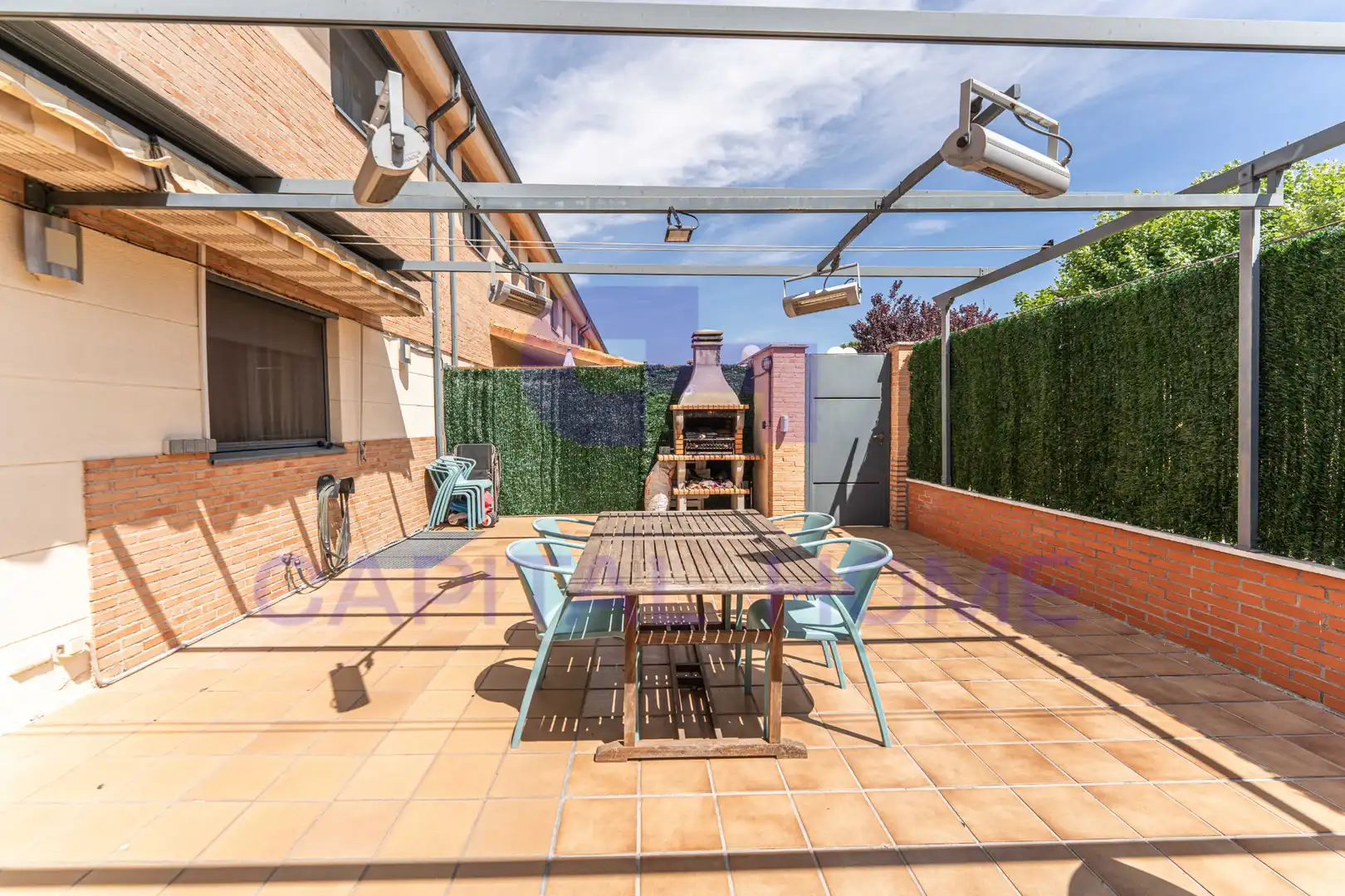Terraza de Casa adosada en venta en Navalcarnero con Aire acondicionado, Calefacción y Jardín privado
