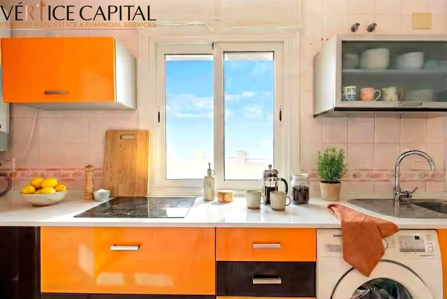 Cocina de Ático de alquiler en Fuengirola con Aire acondicionado, Calefacción y Terraza