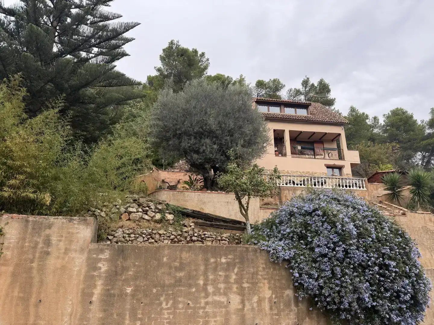 Vista exterior de Casa o chalet en venta en Vallirana