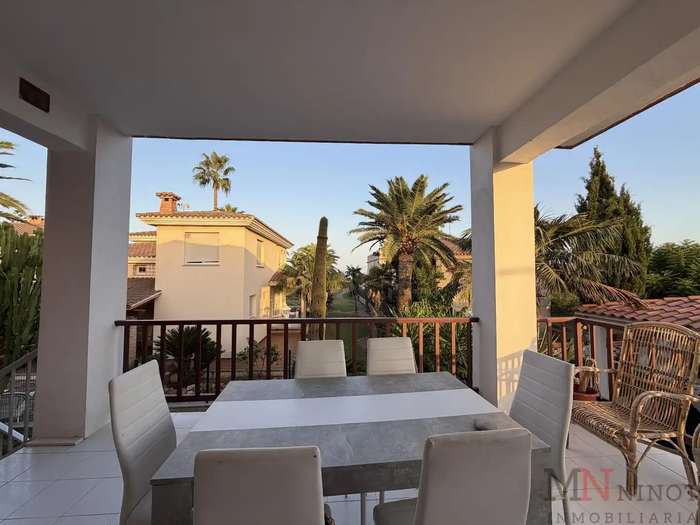 Terrace of Apartments for rent in Almazora / Almassora  with Air Conditioner, Terrace and Furnished