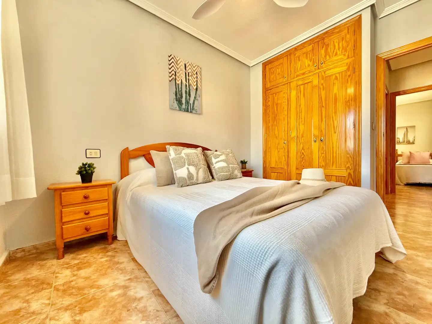 Dormitori de Casa o xalet en venda en San Pedro del Pinatar amb Jardí privat, Terrassa i Rentadora