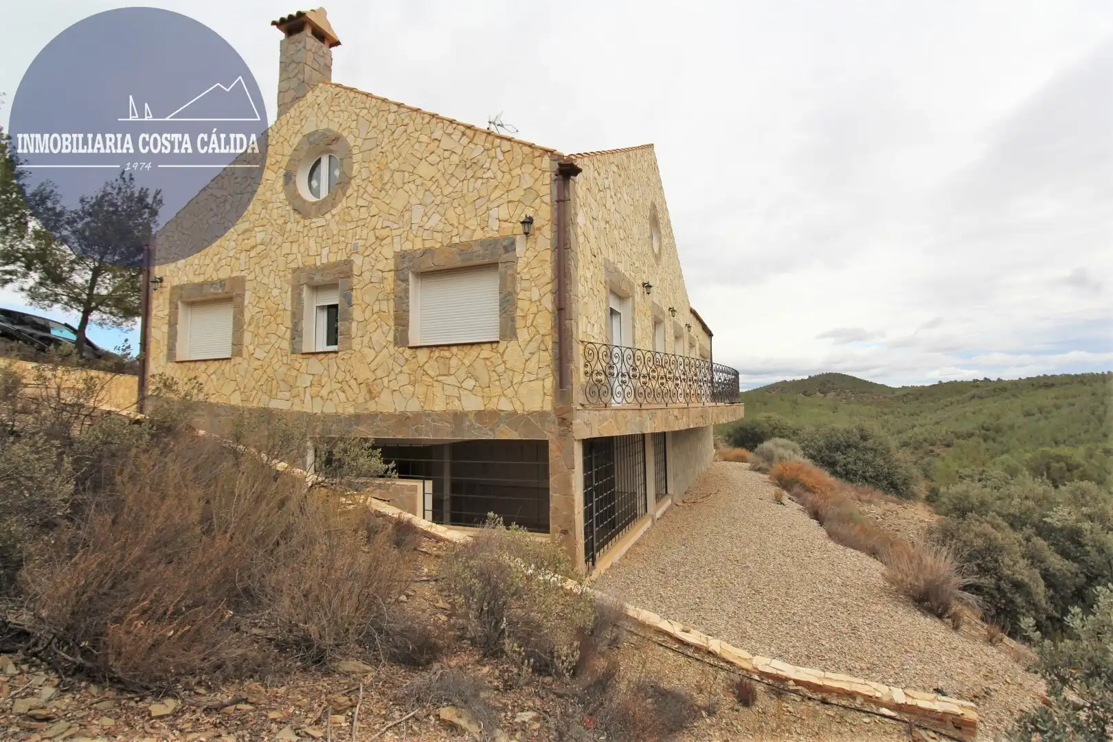 Exterior view of Country homes for sale in Lorca  with Heating, Private garden and Terrace