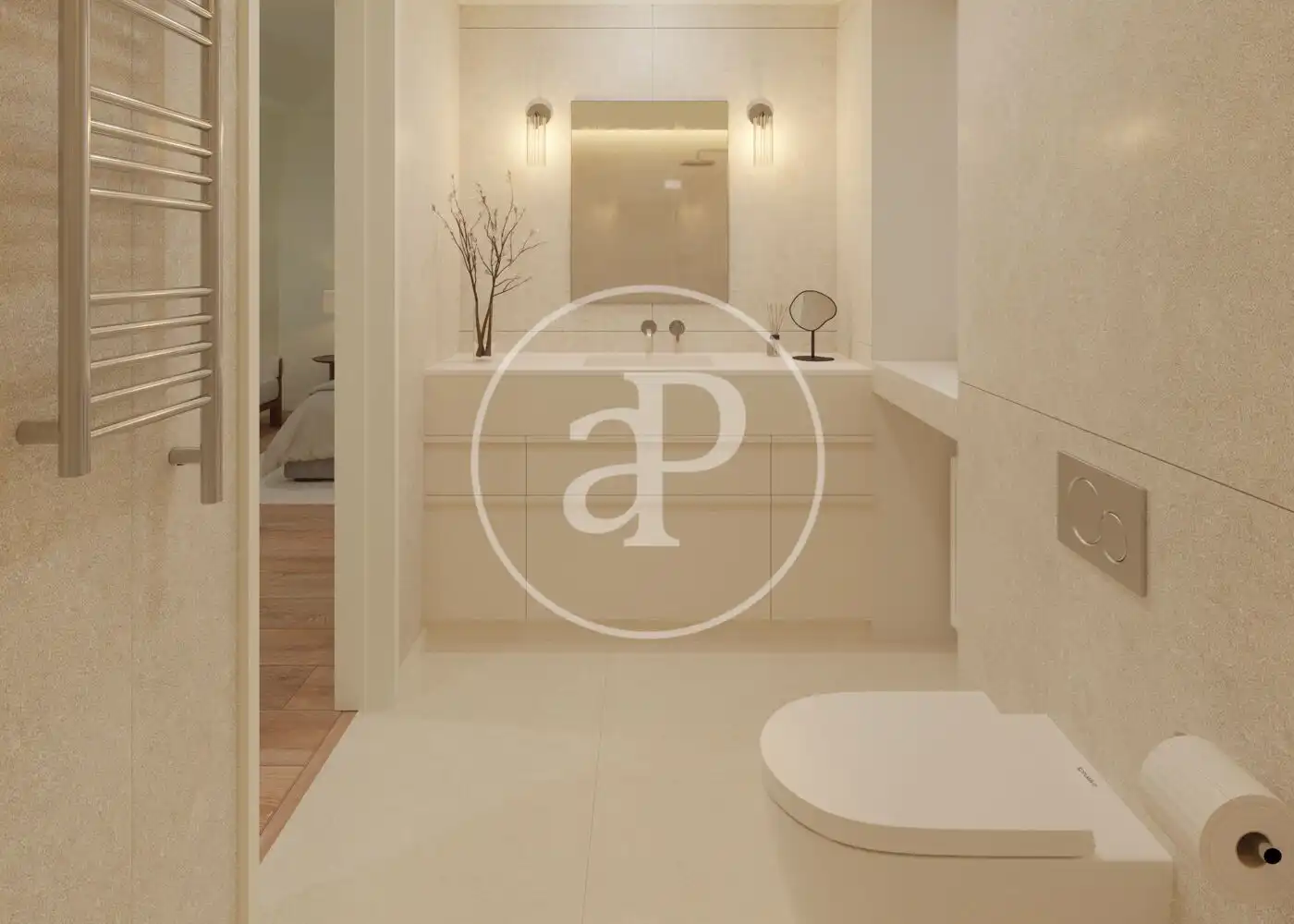 Baño de Piso en venta en Madrid con Aire acondicionado, Calefacción y Terraza