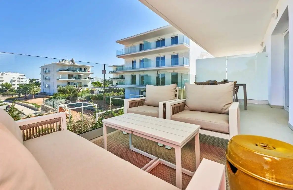 Terraza de Apartamento en venta en Santanyí con Aire acondicionado, Calefacción y Jardín privado
