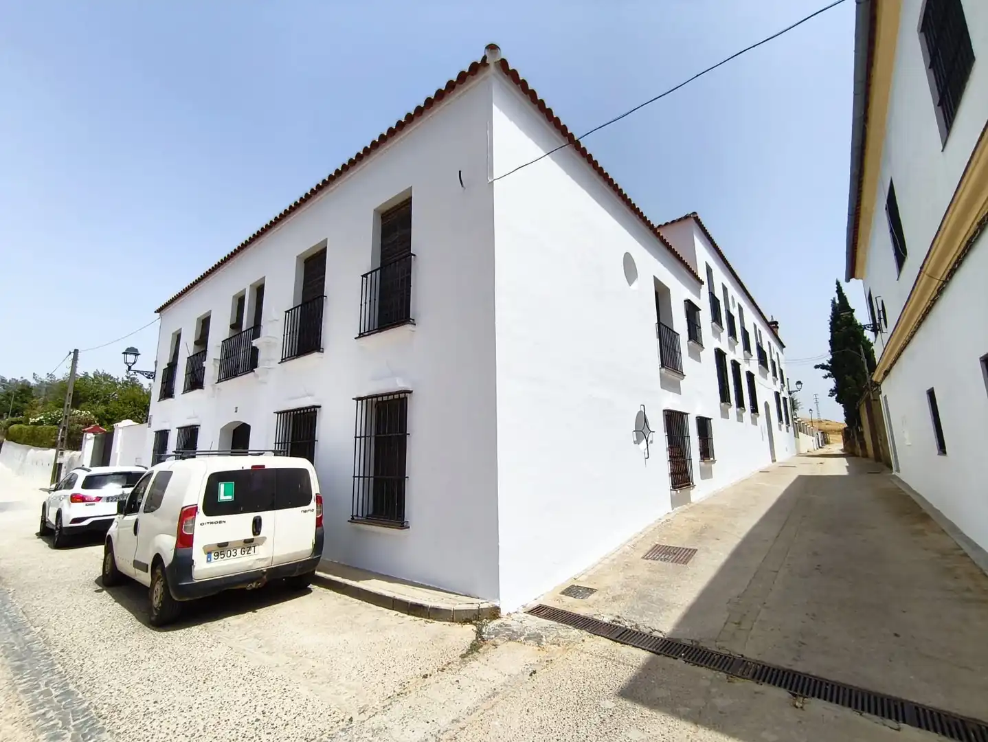 Vista exterior de Apartament en venda en Cazalla de la Sierra amb Aire condicionat, Calefacció i Moblat