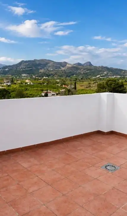 Terraza de Dúplex de alquiler en Beniarjó con Terraza y Amueblado