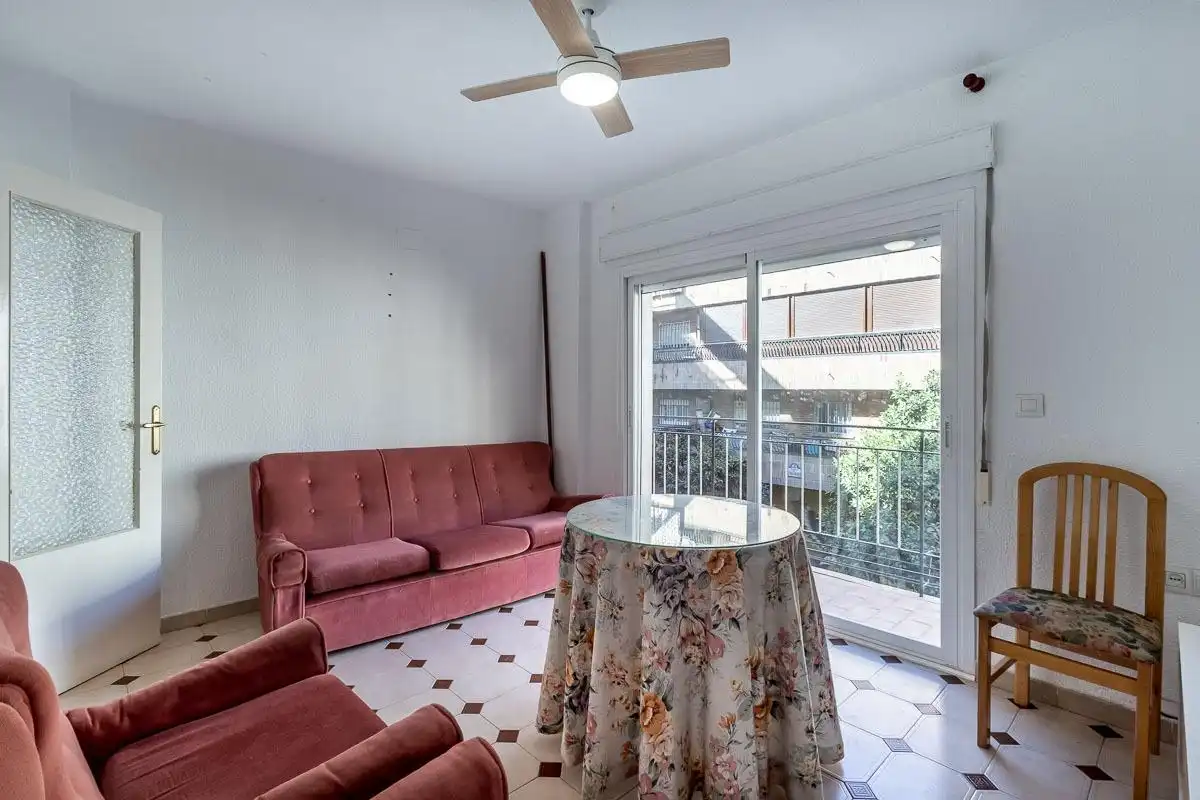 Sala de estar de Piso en venta en Granada con Terraza