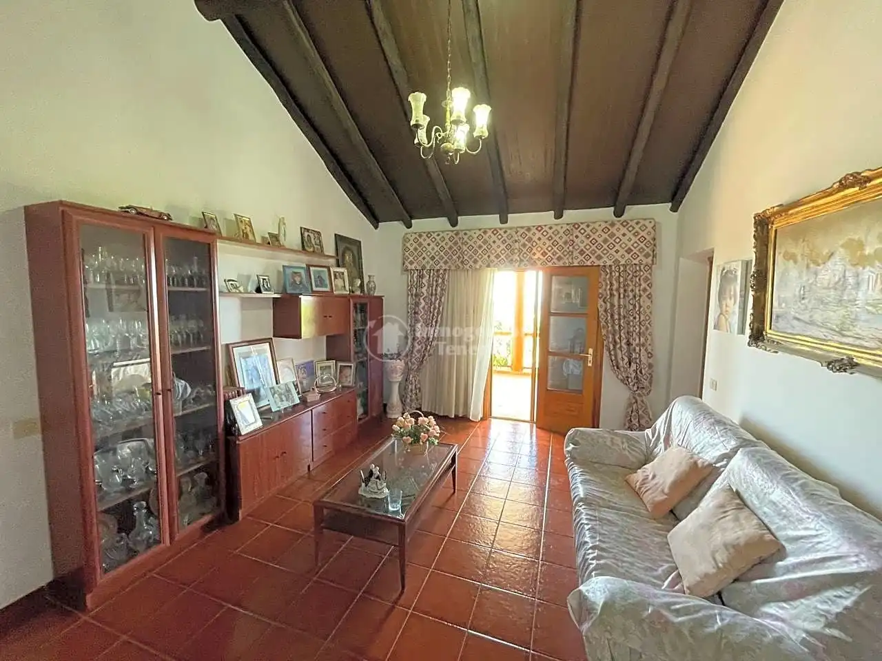 Sala de estar de Casa o chalet en venta en Arona con Jardín privado, Terraza y Piscina