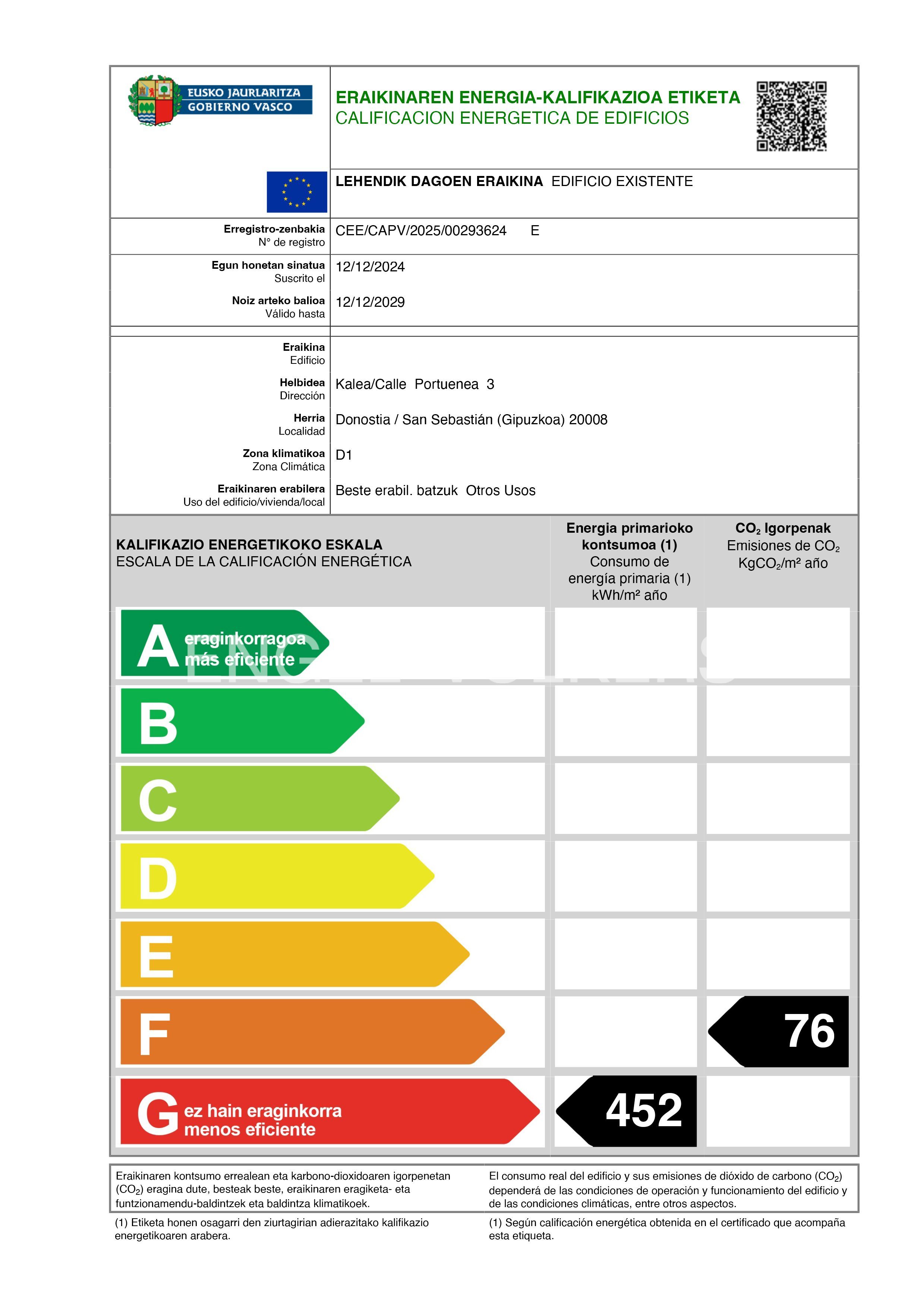 Exterior view of Flat for sale in Donostia - San Sebastián   with Heating