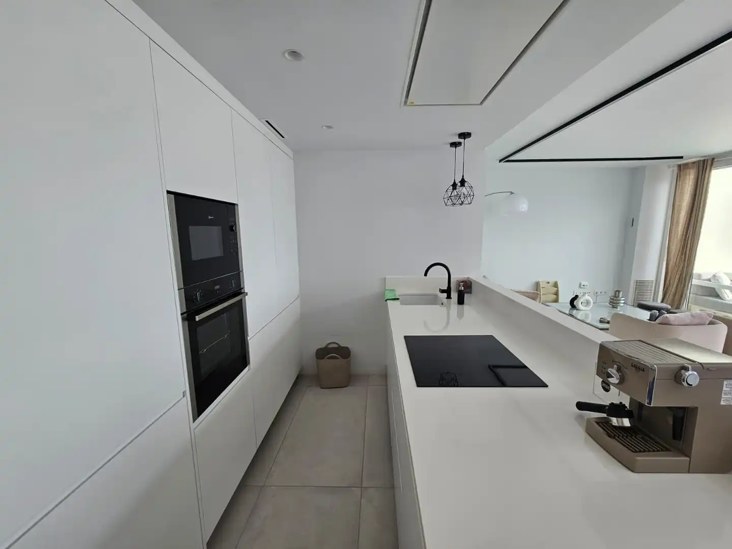 Cocina de Ático de alquiler en Jávea / Xàbia con Aire acondicionado, Calefacción y Jardín privado