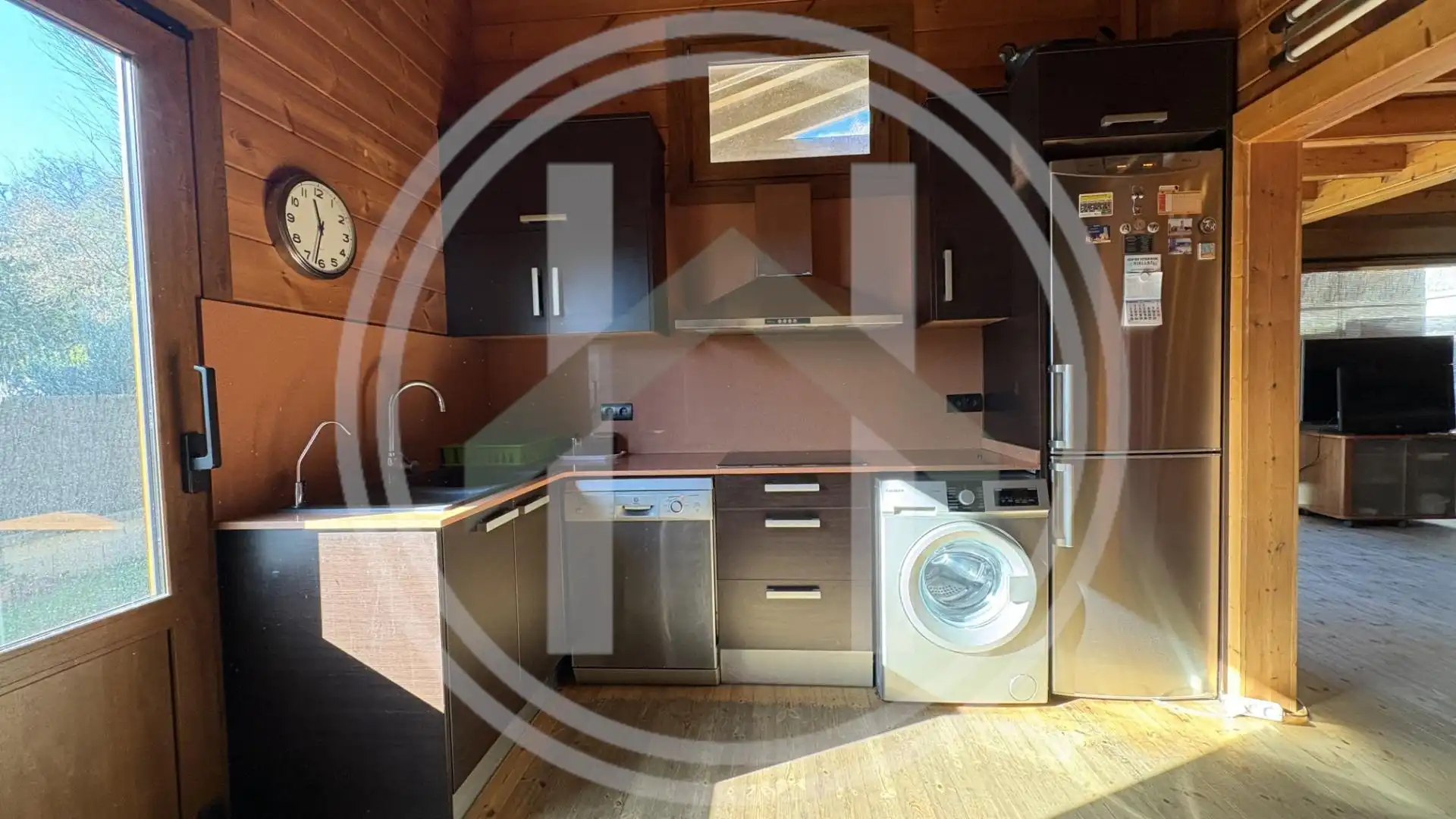 Cuina de Casa o xalet en venda en Gualba amb Terrassa