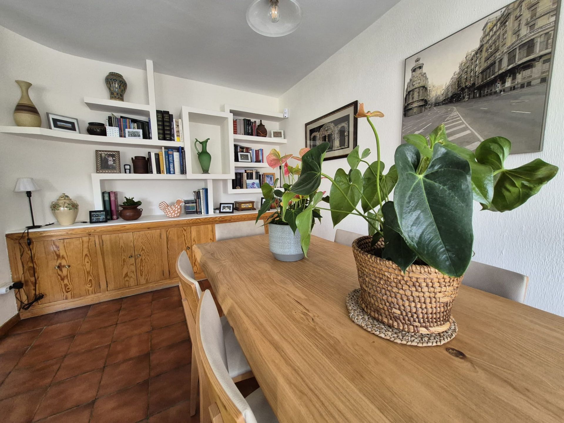 Menjador de Casa o xalet en venda en Ávila Capital amb Calefacció i Terrassa