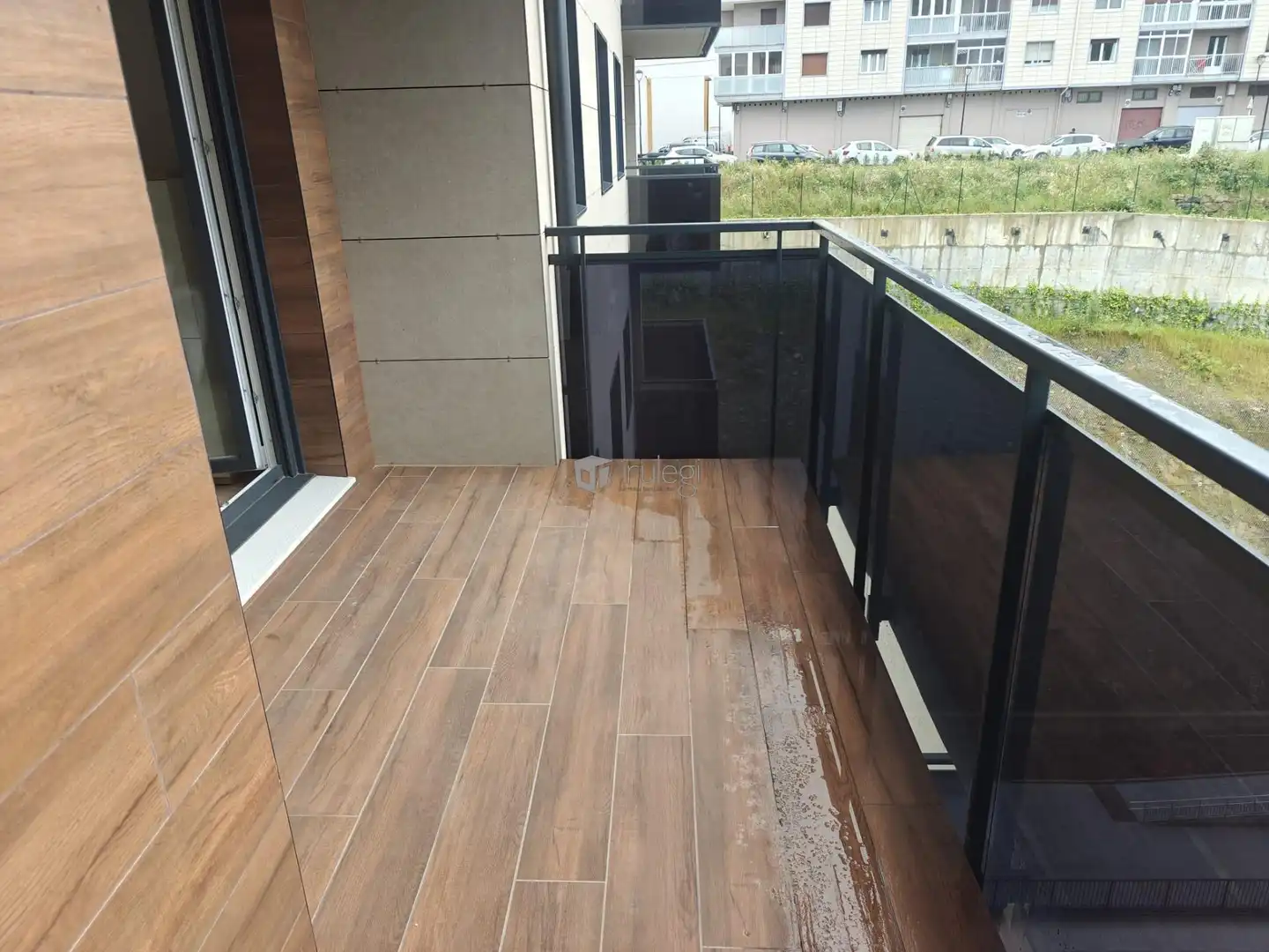 Terraza de Piso de alquiler en Andoain con Calefacción y Amueblado