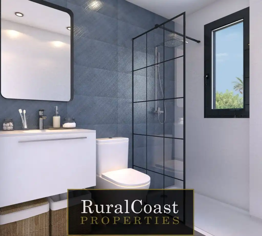 Baño de Casa o chalet en venta en Sant Joan d'Alacant con Aire acondicionado, Calefacción y Jardín privado