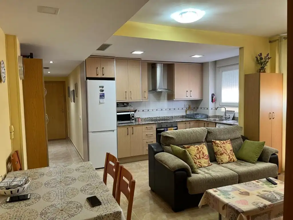 Kitchen of Flat for rent in Benicarló  with Air Conditioner, Heating and Furnished