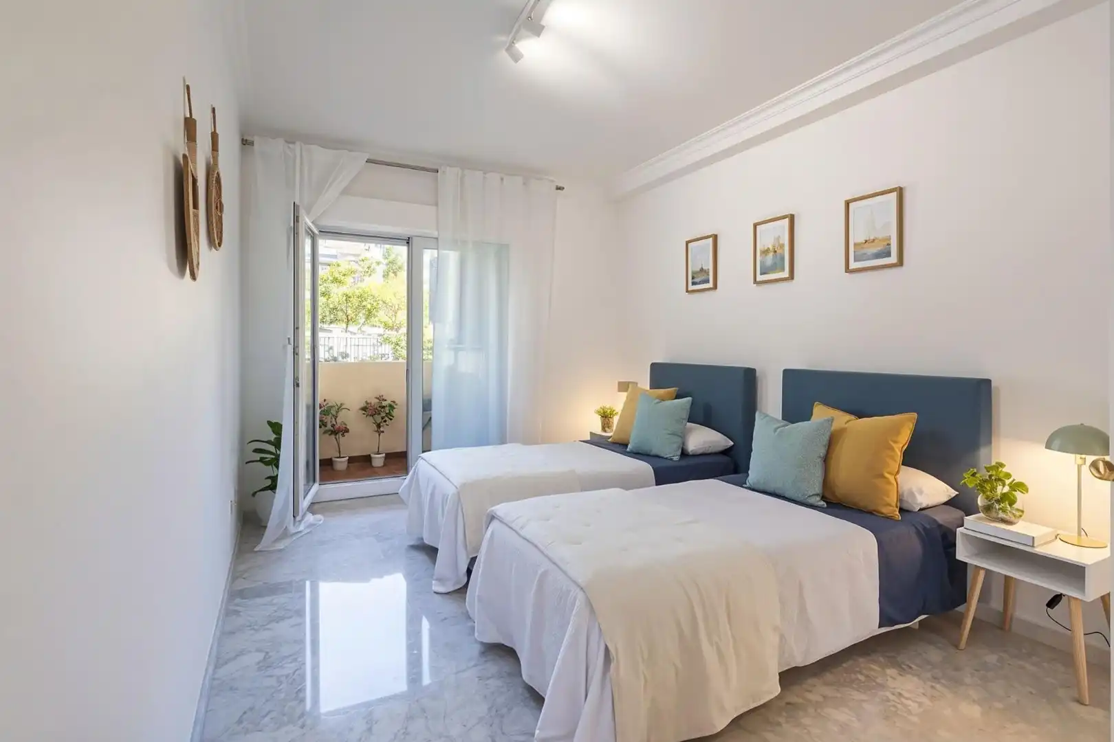 Schlafzimmer von Wohnung zum Verkauf in Benalmádena mit Klimaanlage, Terrasse und Balkon
