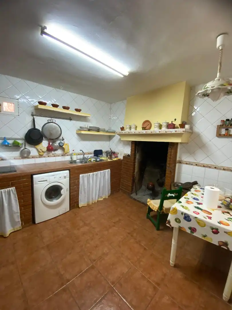 Kitchen of Houses for sale in Huete  with Heating, Furnished and Balcony