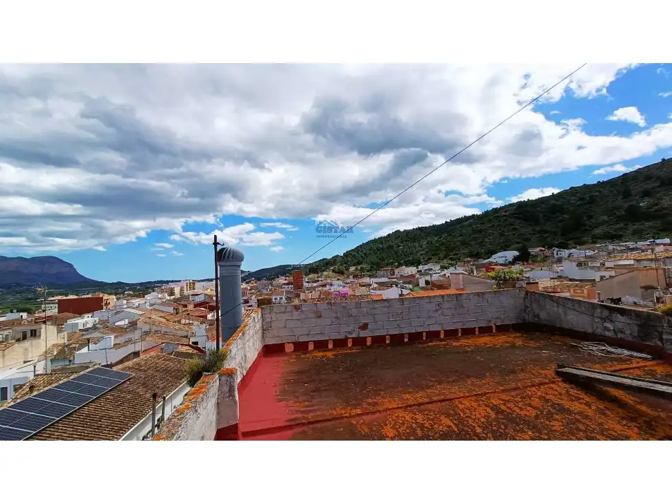 Exterior view of Houses for sale in Pedreguer  with Heating, Terrace and Furnished