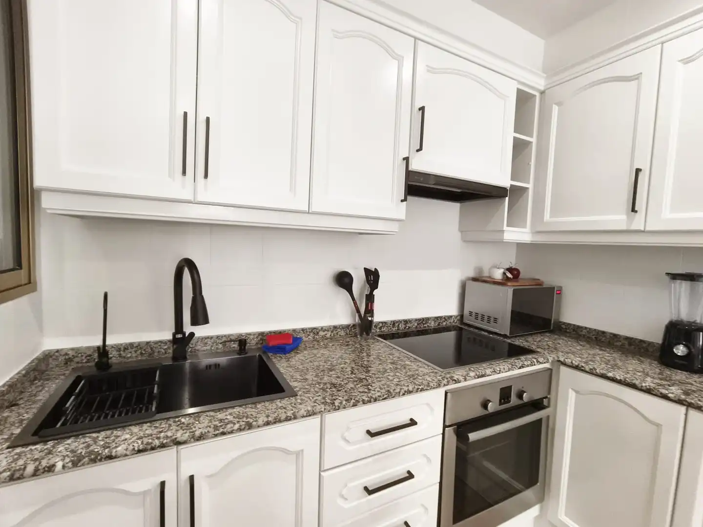 Kitchen of Flat for rent in Castellón de la Plana / Castelló de la Plana  with Furnished, TV and Internet