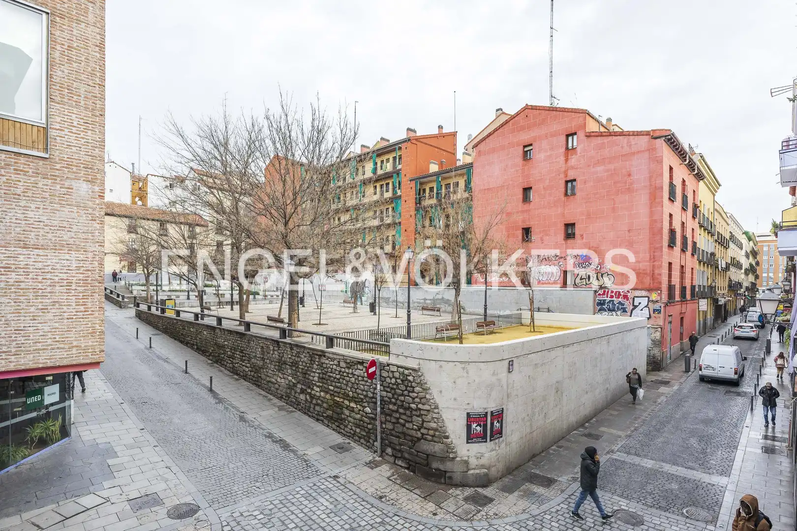 Exterior view of Flat for rent in Madrid  with Air Conditioner, Heating and Furnished