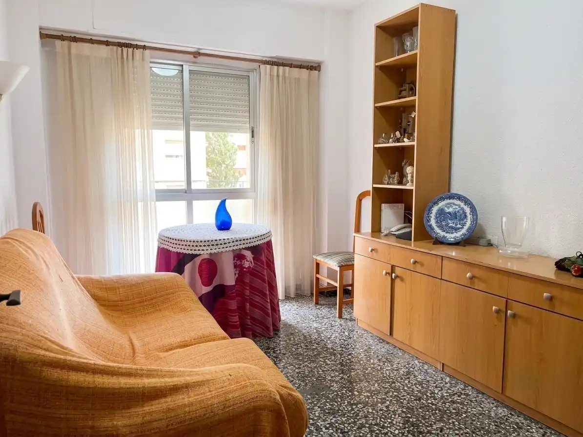 Wohnzimmer von Wohnung zum Verkauf in Elche / Elx mit Klimaanlage und Balkon