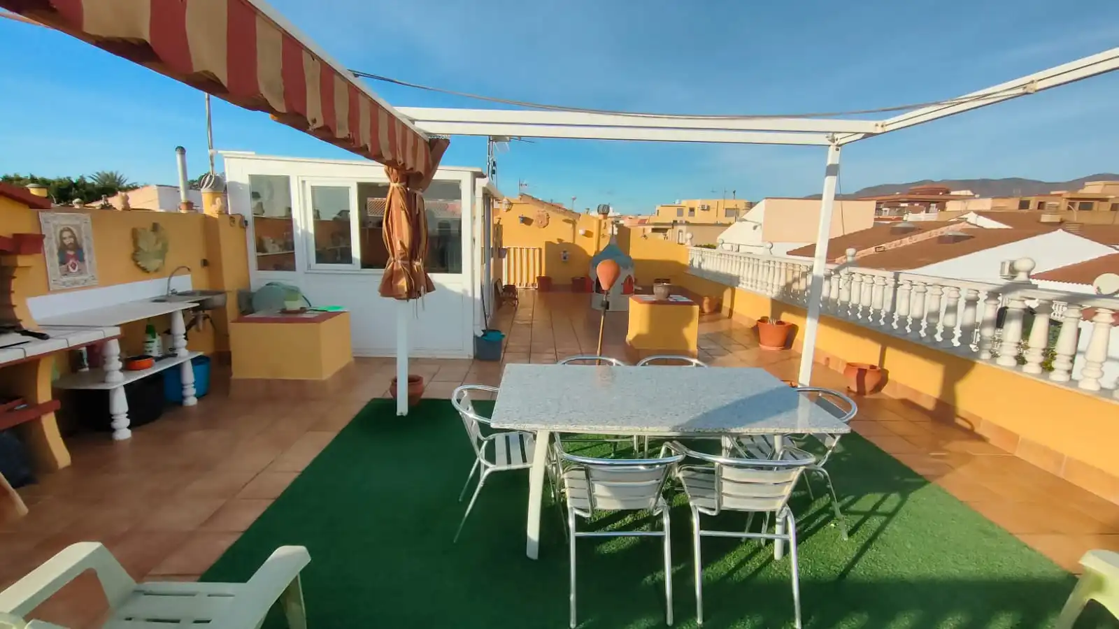 Terraza de Casa adosada en venta en El Ejido con Aire acondicionado, Parquet y Terraza