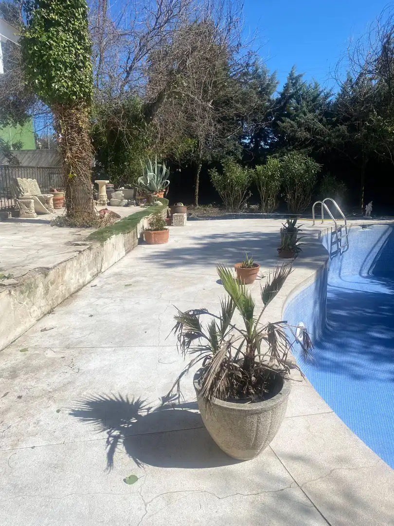 Piscina de Casa o chalet en venta en Villanueva de la Cañada con Jardín privado, Terraza y Piscina