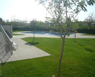 Swimming pool of Apartment to rent in  Lleida Capital  with Heating, Terrace and Furnished