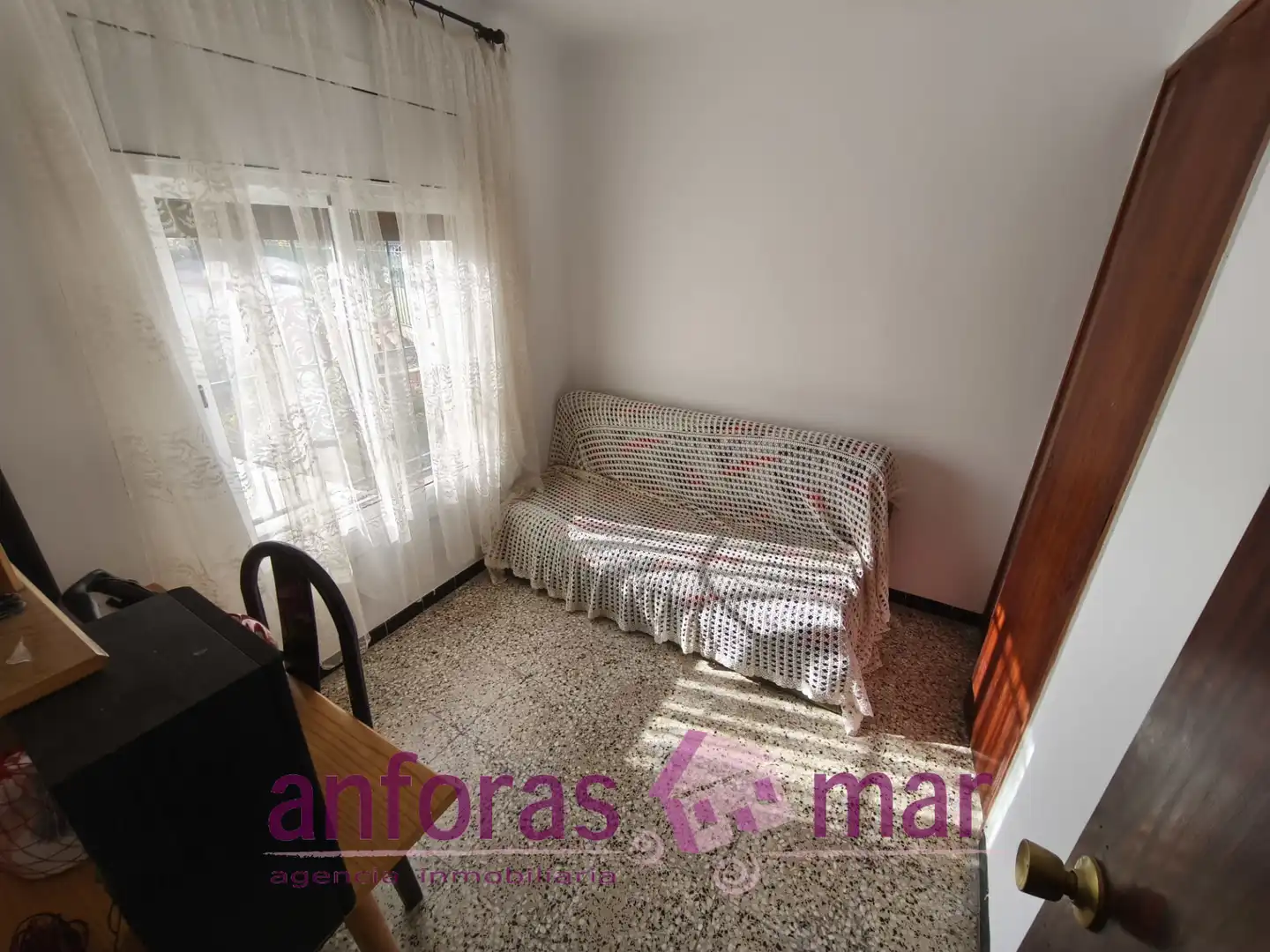 Schlafzimmer von Erdgeschoss zum Verkauf in Creixell mit Heizung, Möbliert und Balkon