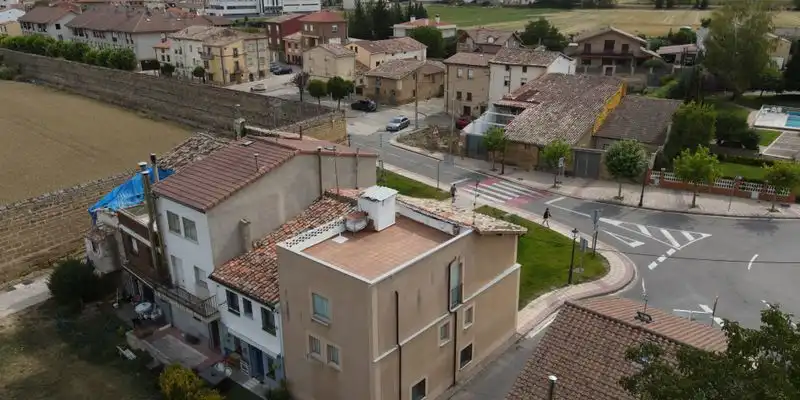 Vista exterior de Casa o xalet en venda en Casalarreina amb Terrassa i Traster