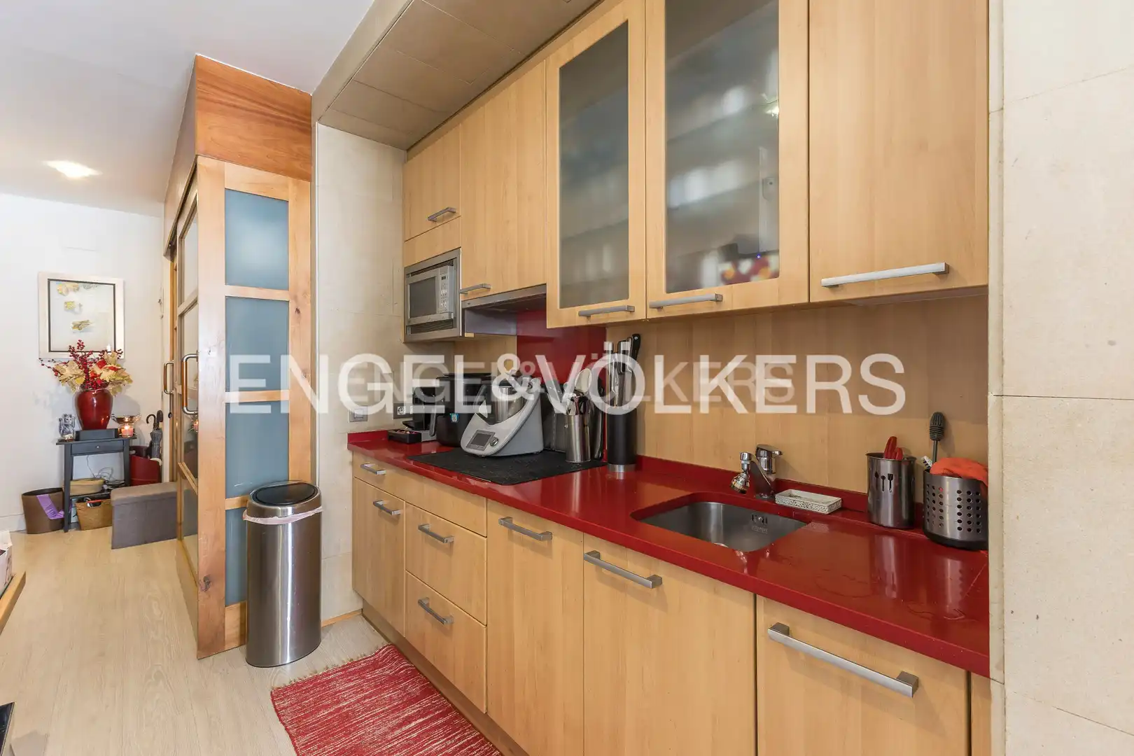 Kitchen of Flat for sale in Madrid  with Air Conditioner, Heating and Parquet flooring