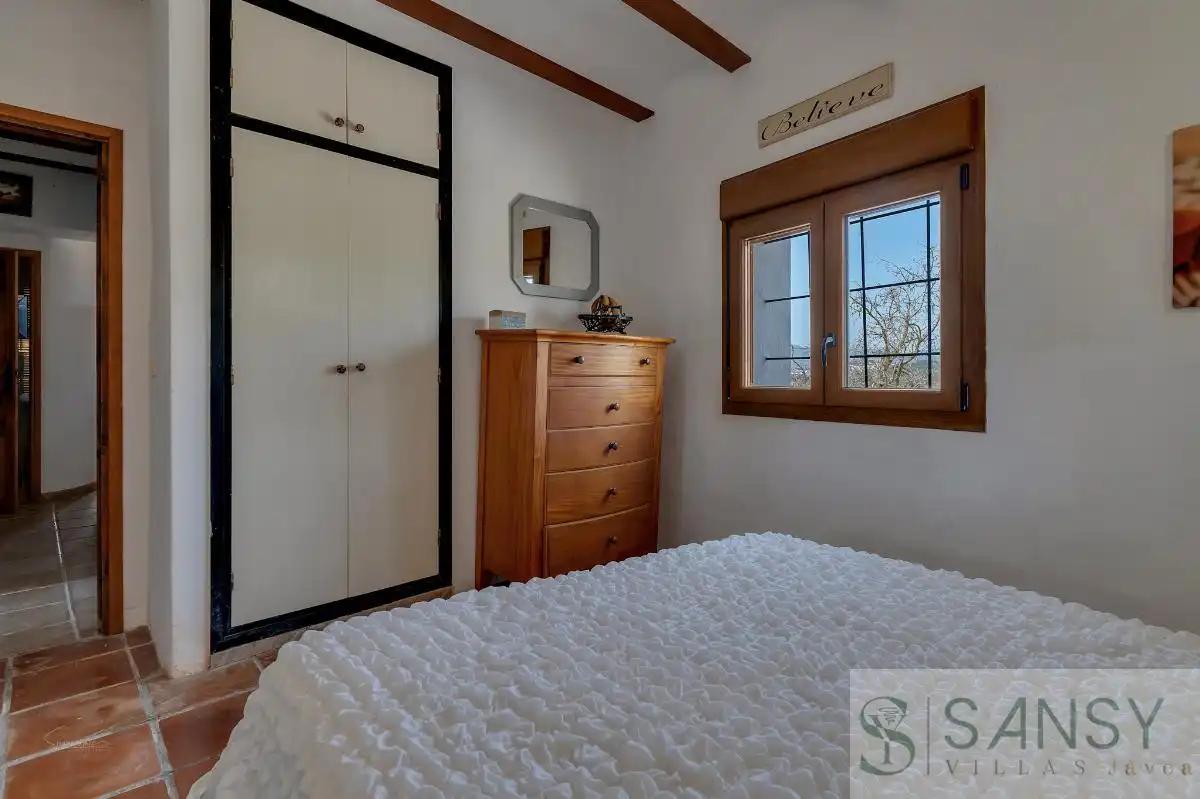 Bedroom of Country homes for sale in Teulada  with Heating, Storage room and Swimming Pool