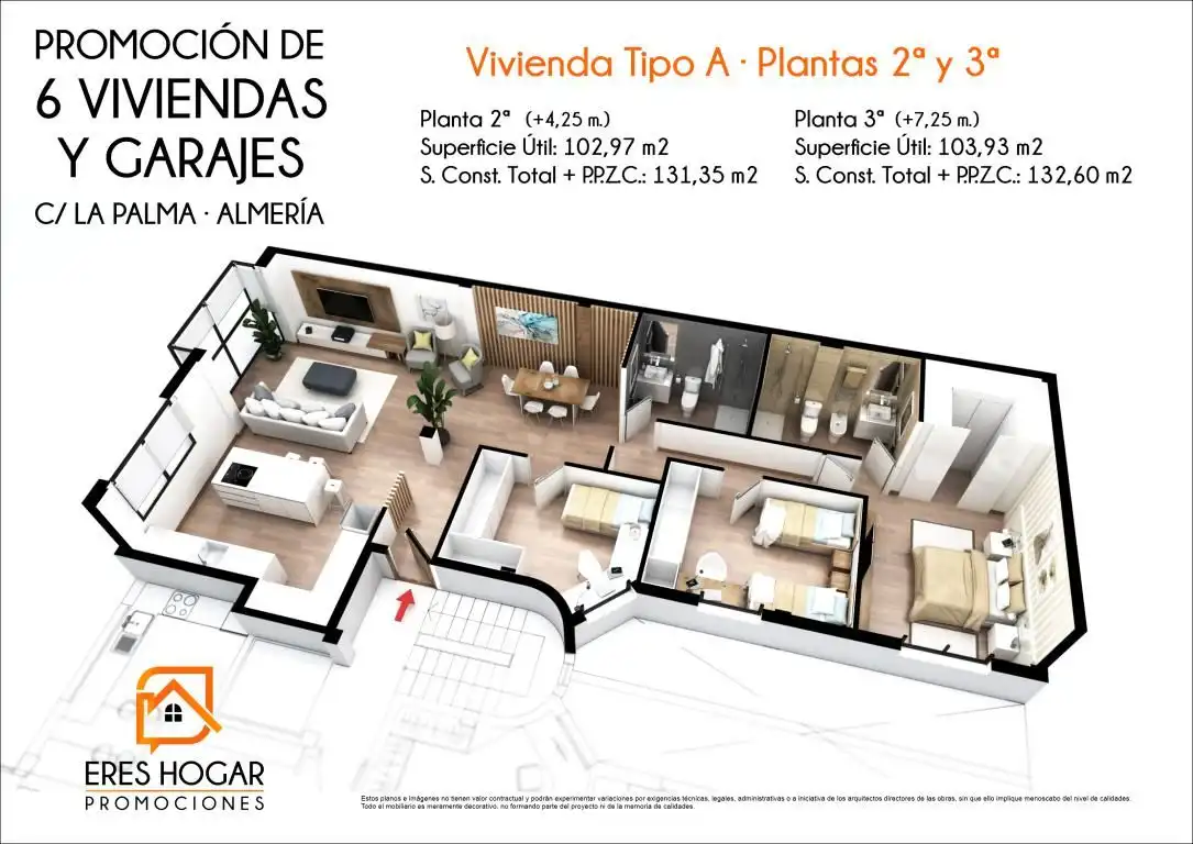 Piso en venta en Almería con Trastero